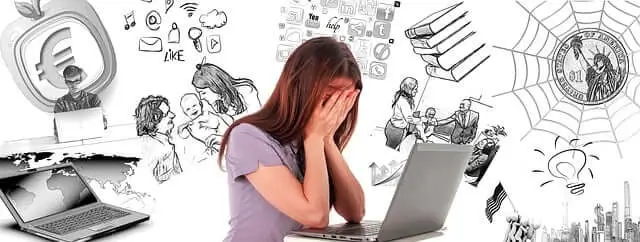 woman overwhelmed with work, yet not making enough money from her hustle